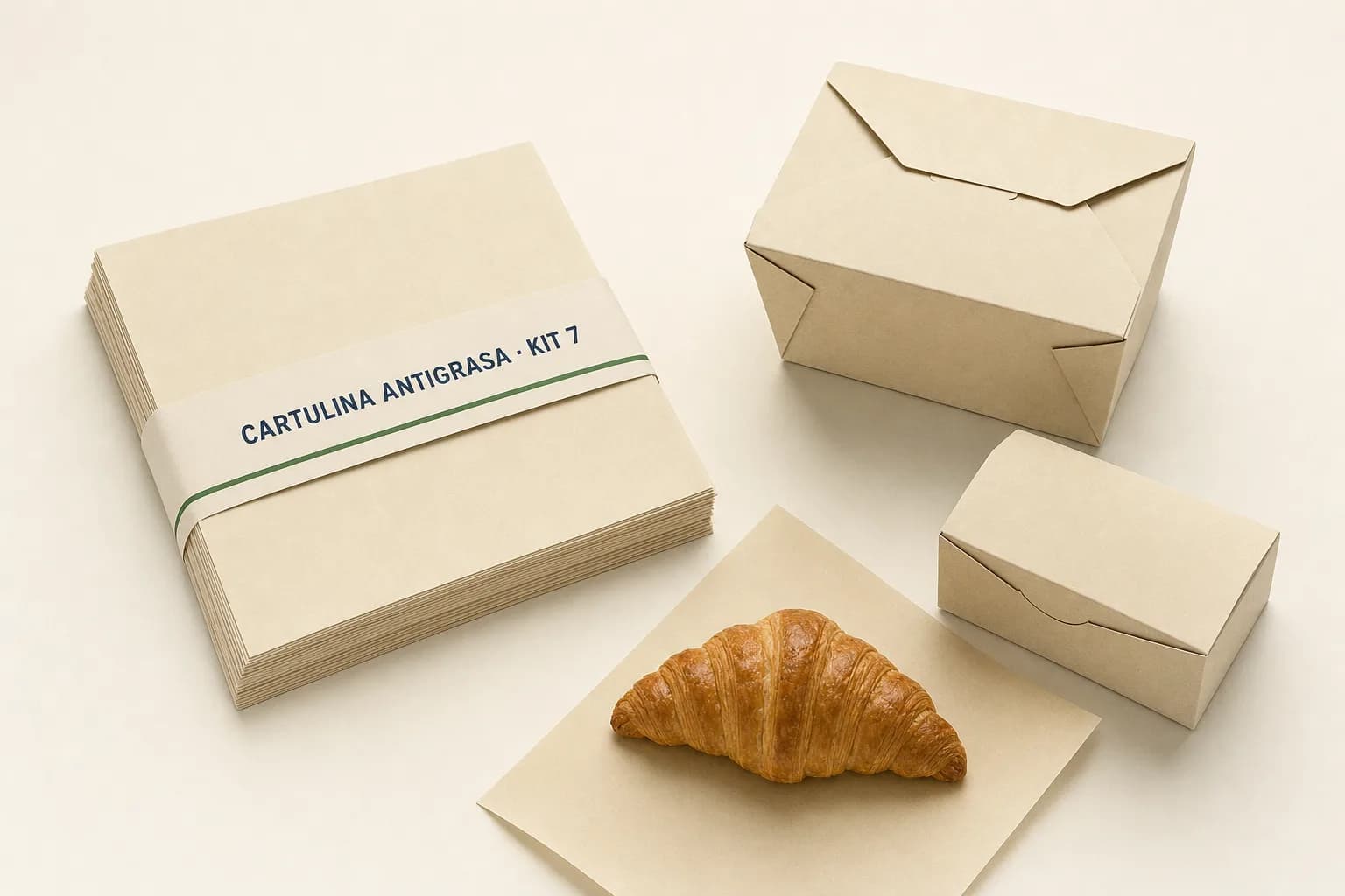 Cartulina antigrasa Kit 7