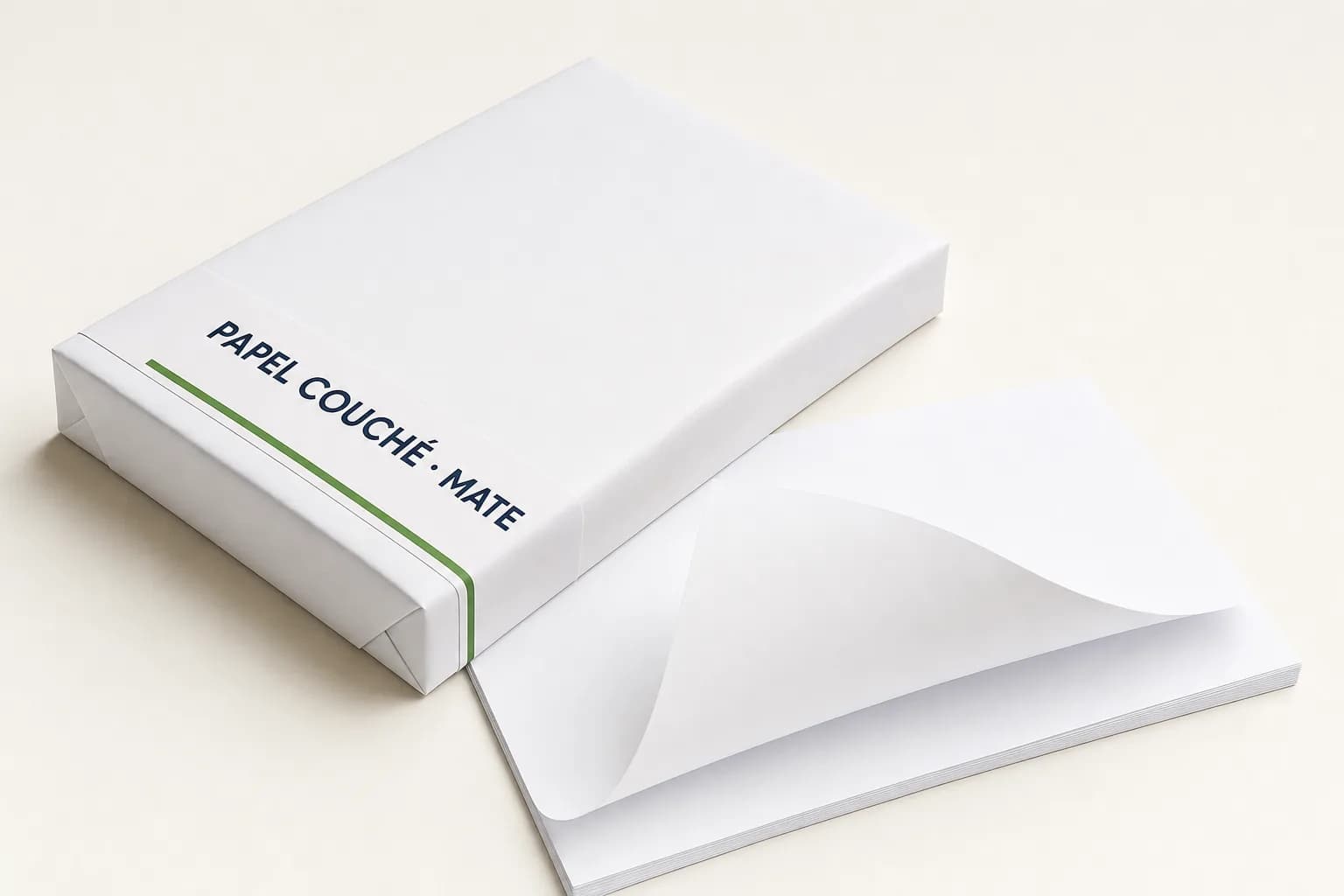 Papel couché mate