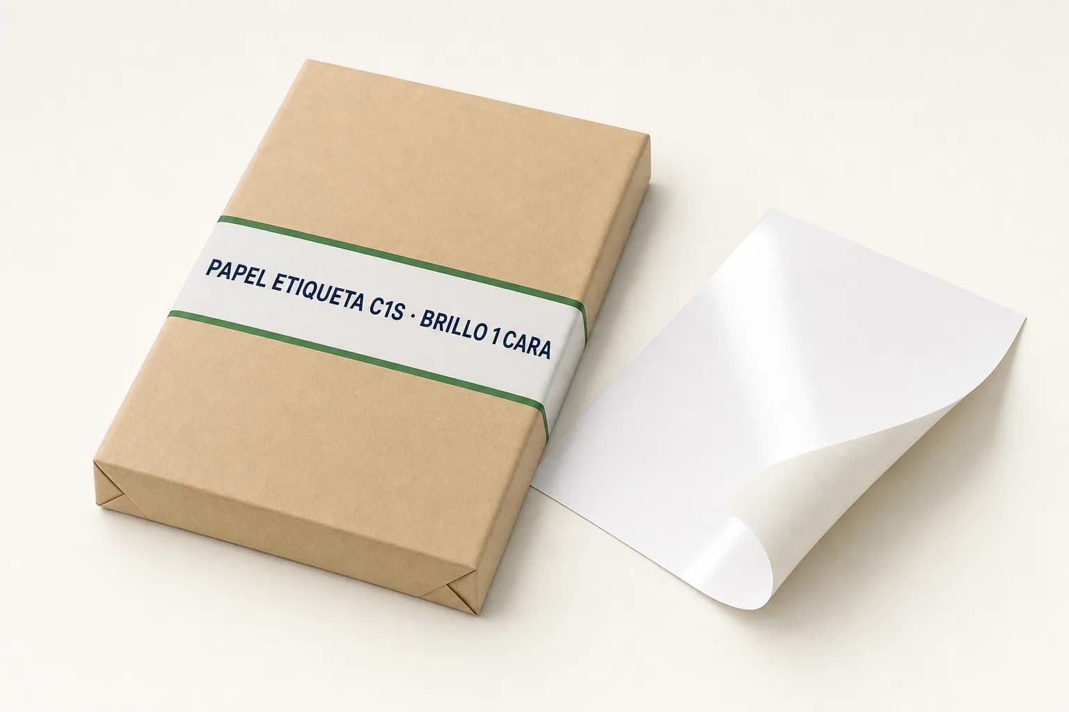 Papel etiqueta C1S